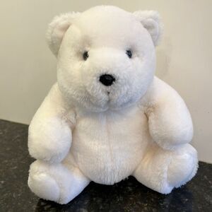 1991| 24K Polar Puff Bear 8”Plush | Vintage Stuffed Animal